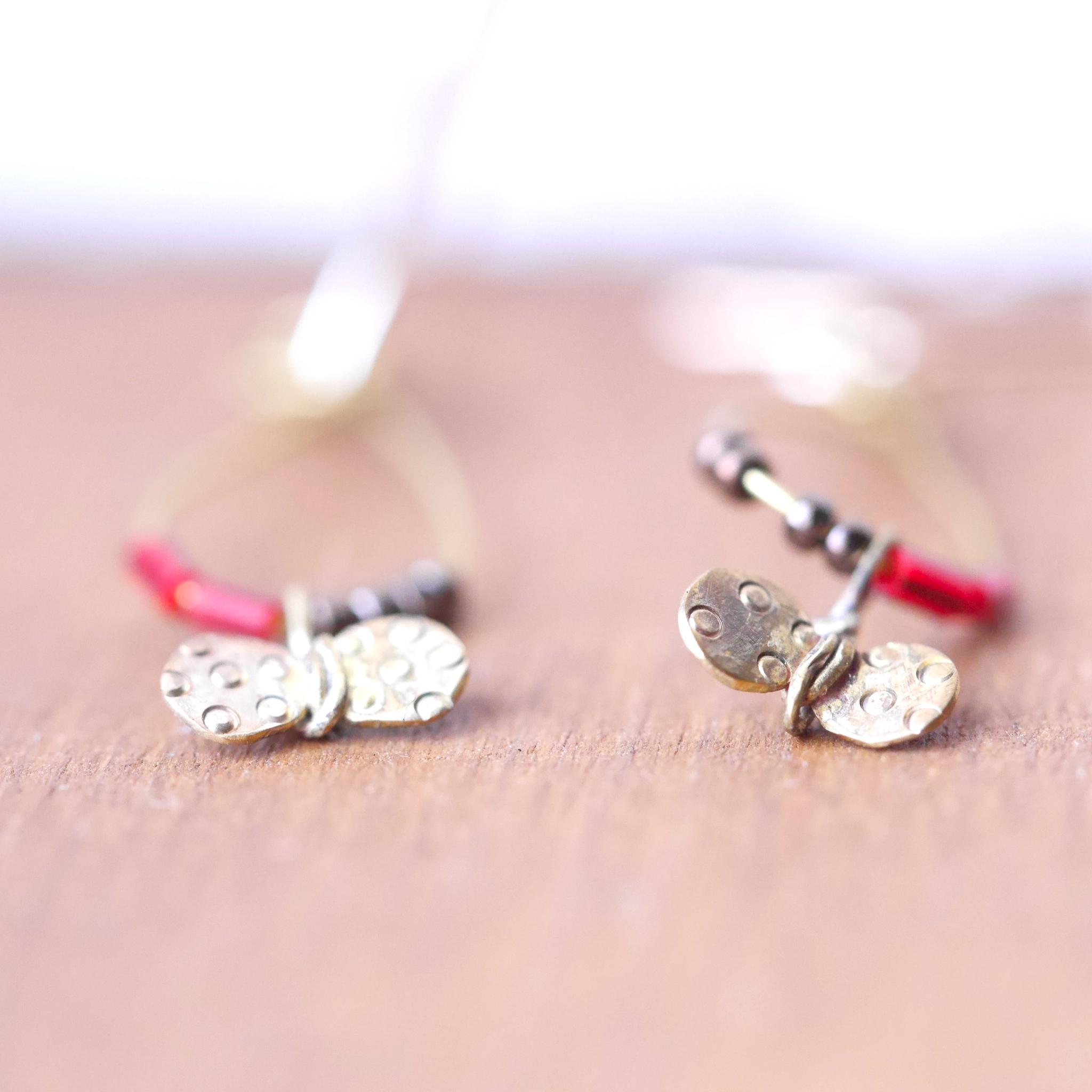 Vintageな蝶々ピアス　現品1点限定 | 6枚目