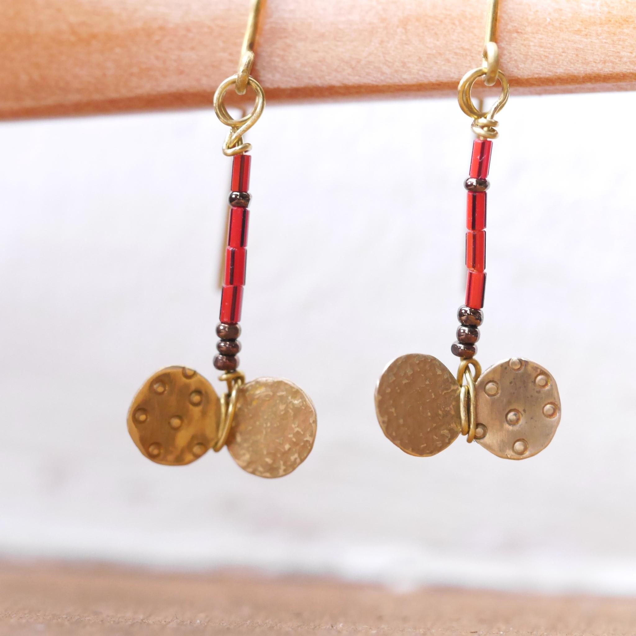 Vintageな蝶々ピアス　現品1点限定 | 4枚目